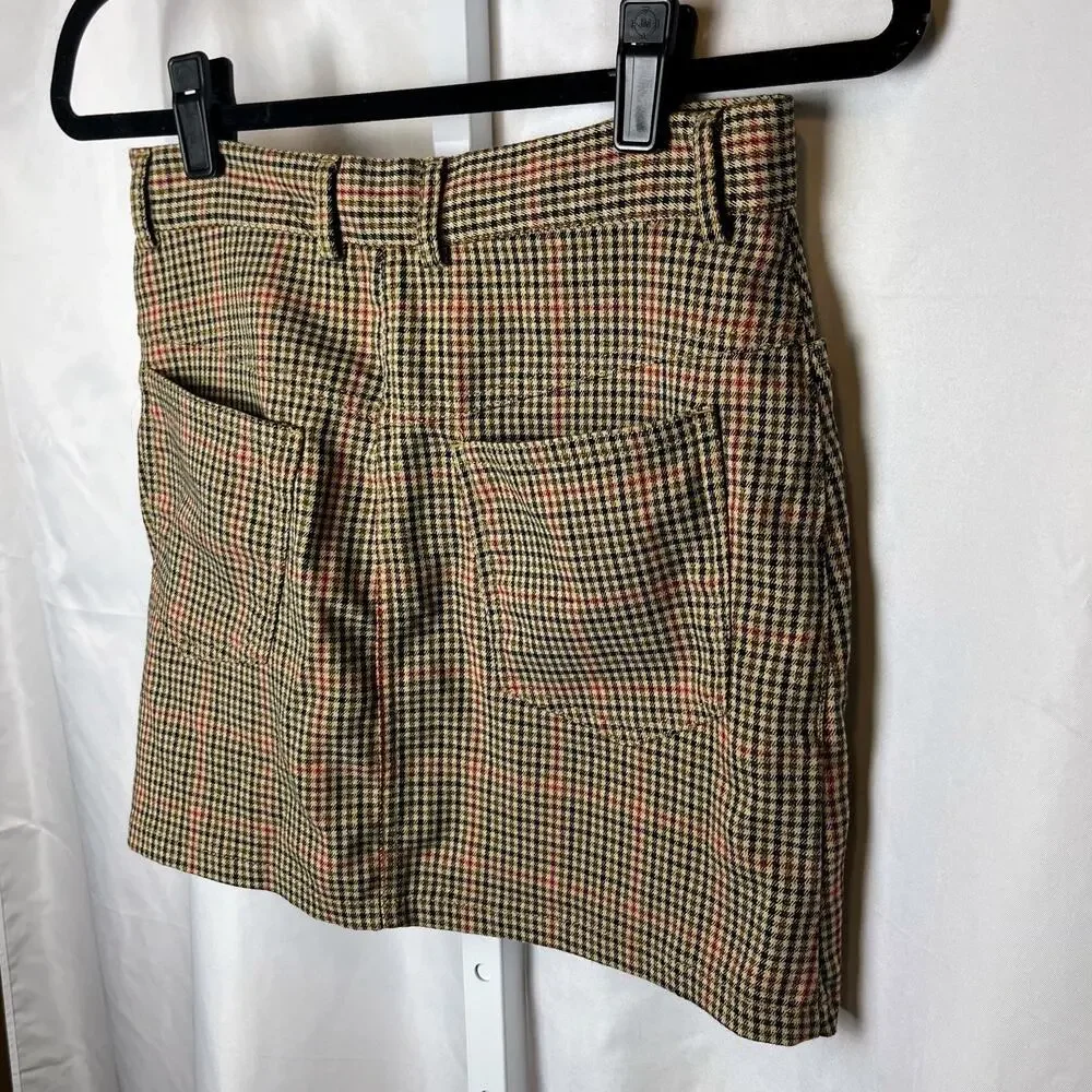 John Galt Brandy Melville Plaid Mini Skirt S Y2K 90s‎ Schoolgirl Academia Preppy